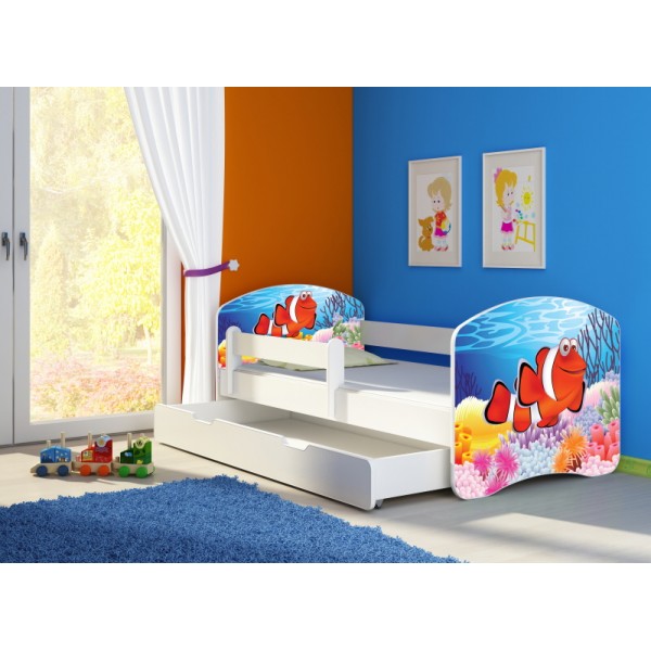 Otroška postelja 4kids Yummy Ribica